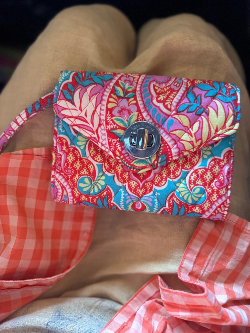 Vibrant Vera Bradley Wallet (Large!)